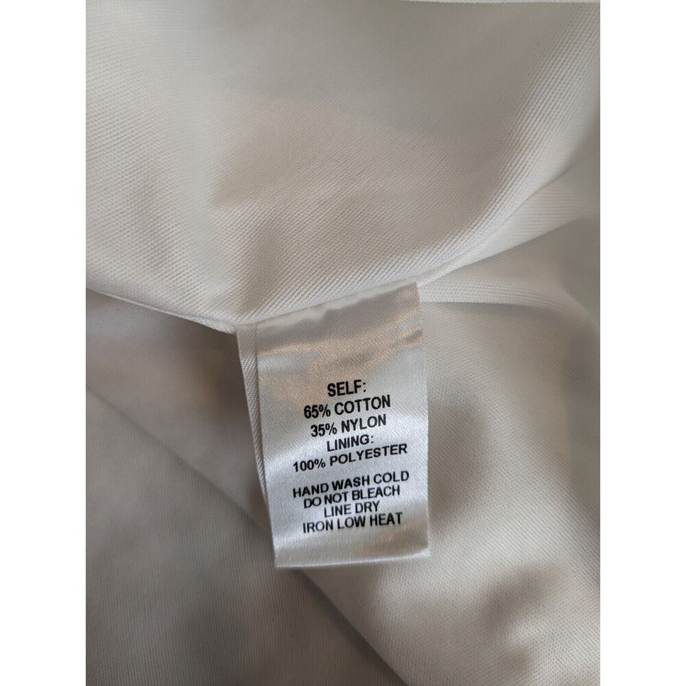 Lulus Declaring My Love White Lace Skater Dress Womens Size Small EUC - Picture 6 of 9